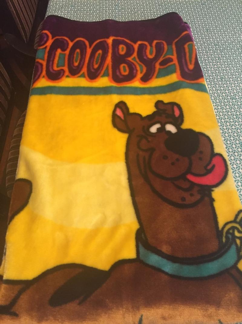 scooby doo plush blanket