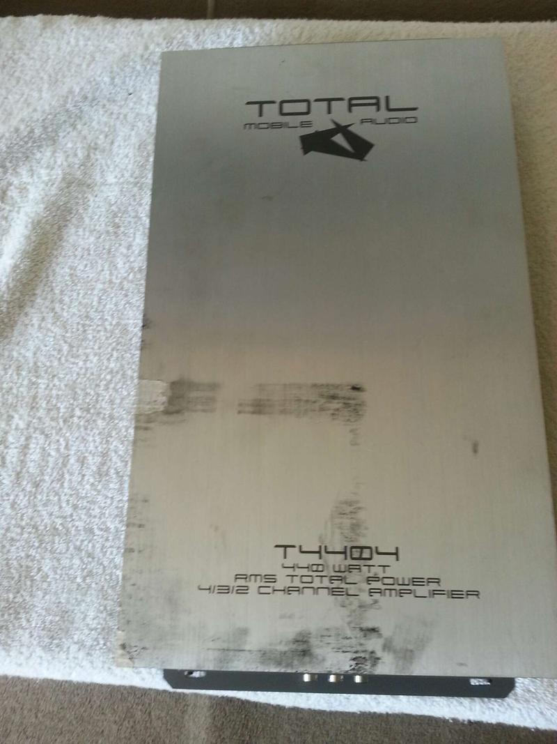 Total Mobile Audio TMA T4404 4 Channel Amplifier made by Jl Audio for