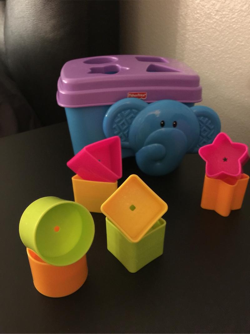 Fisher Price Elephant Shape Sorter Baby Elephant Sorting Toy atelieryuwa.ciao.jp