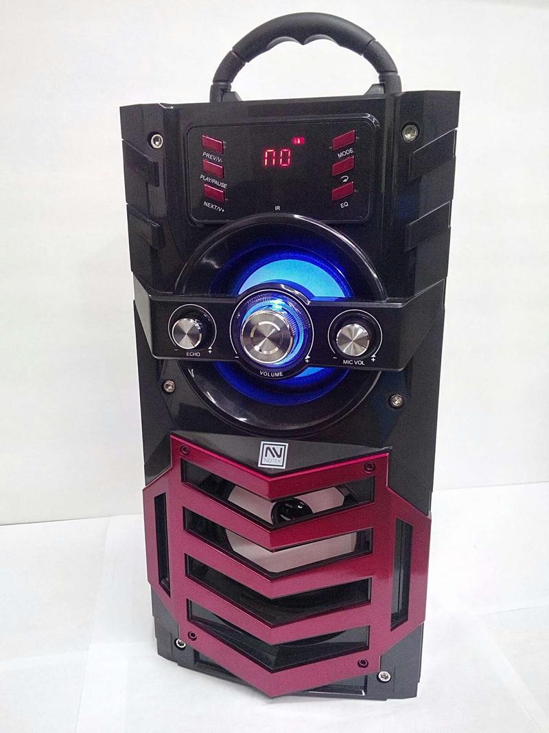 nutek portable speaker with karaoke function
