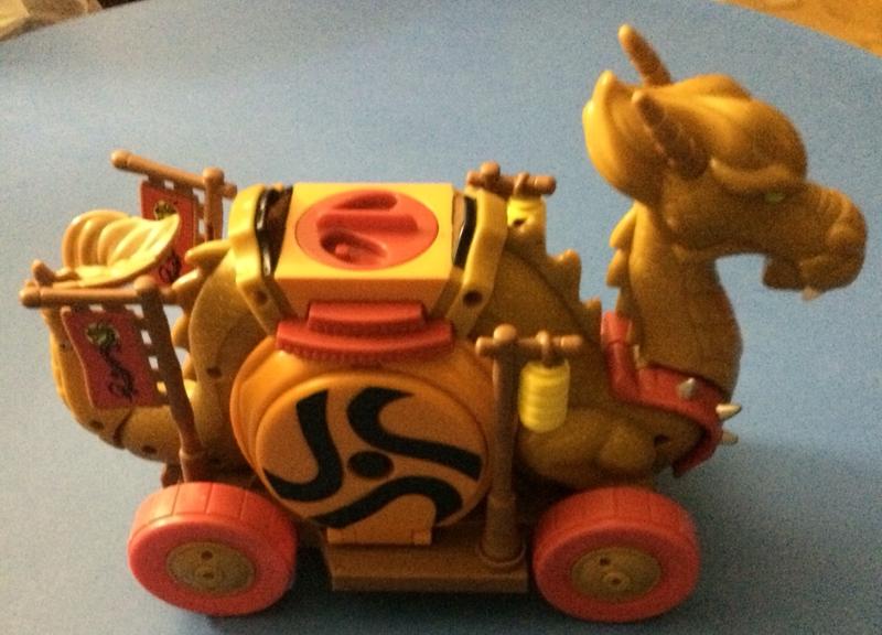 imaginext dragon wagon