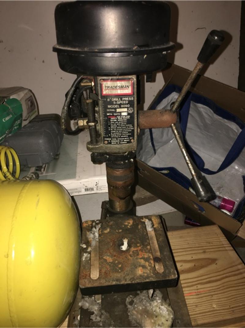 Vintage tradesman 8 inch drill press model 8050 for sale in Arlington