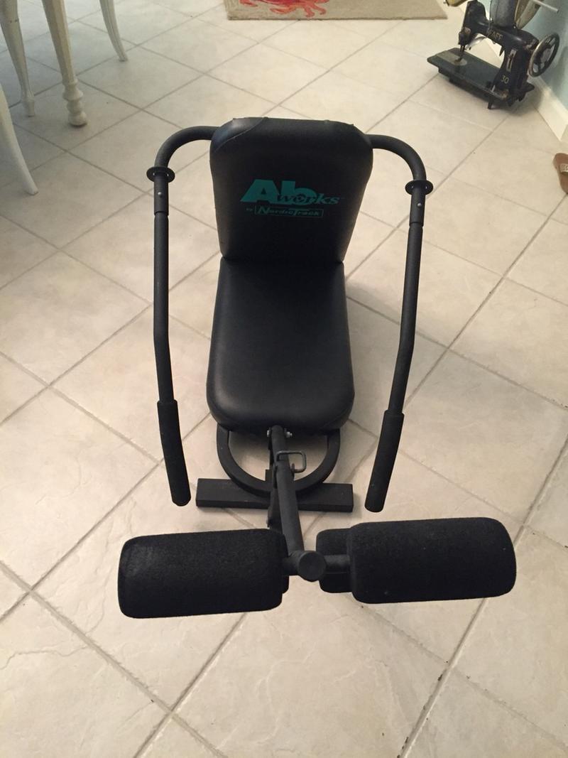 Nordic Track Abworks Ab Works Abdominal Exerciser workout machine