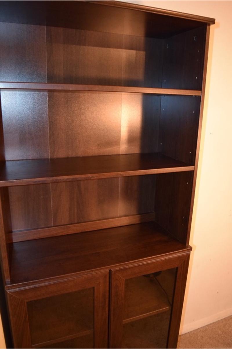 IKEA Bookcase with Glass Doors for sale in Patton, PA