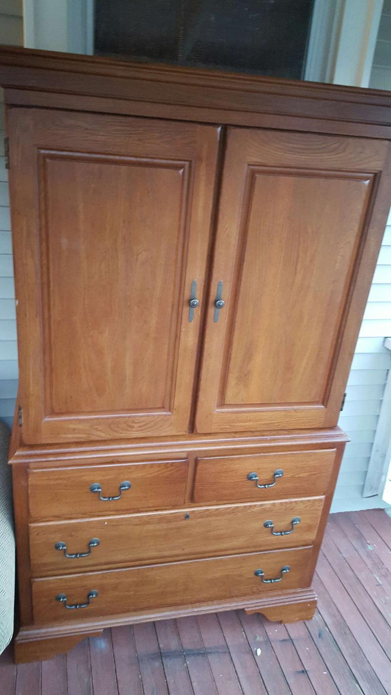 Kincaid sold Sturbridge Oak TV Armoire for sale in Pelzer, SC 5miles