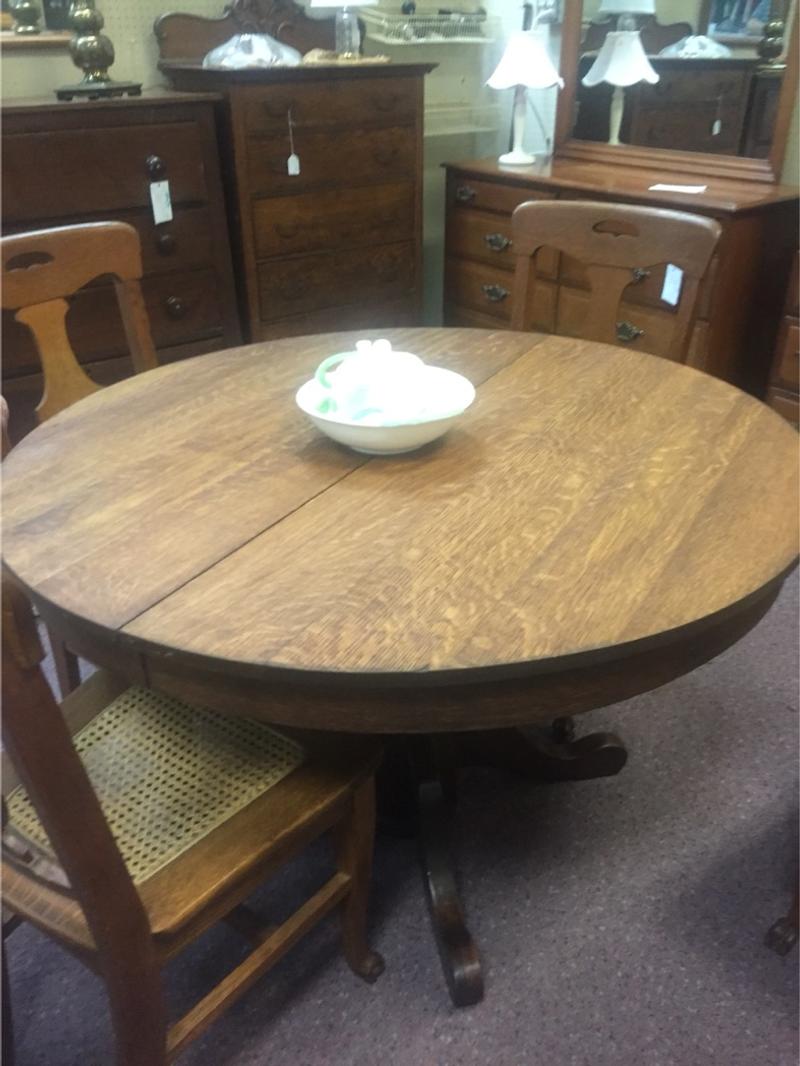 Antique oak table Banta Furniture Company for sale in Round Rock, TX