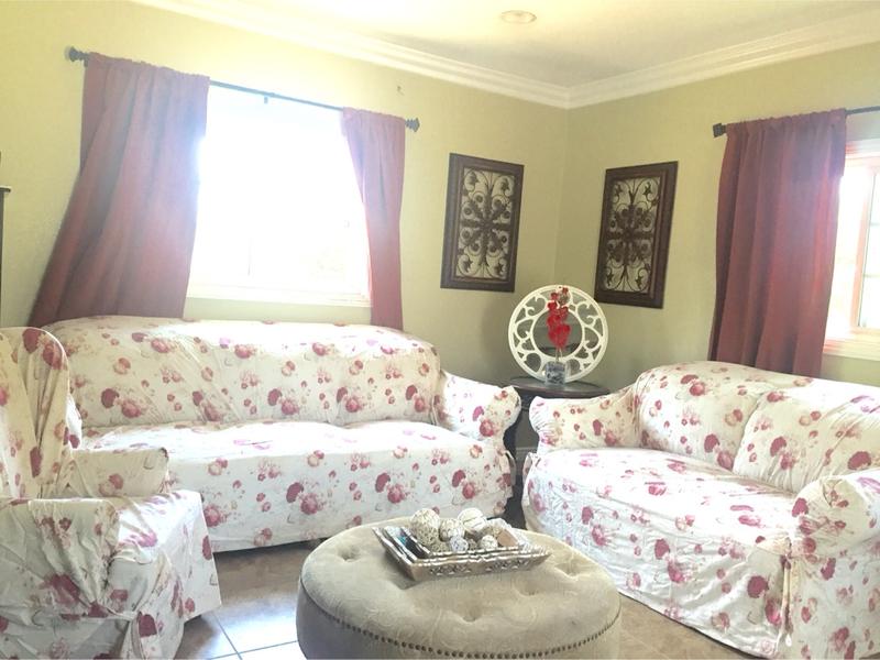 Waverly Garden Room Vintage Rose Sofa Slipcover Shabbychic For In Long Beach Ca 5miles And Waverly Garden Room Vintage Rose Sofa, Waverly Garden Room Curtains