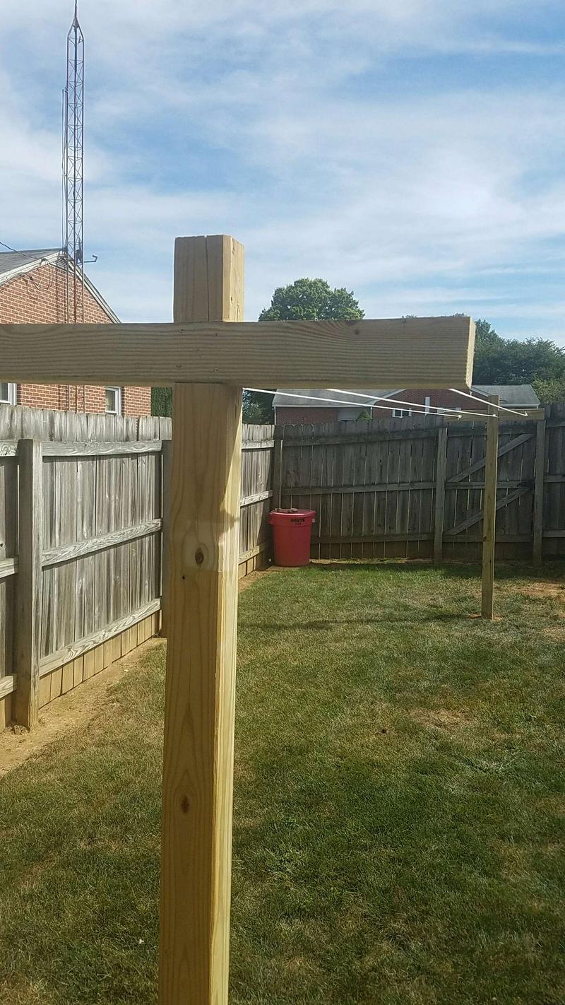 Wooden clothesline poles for sale in Lebanon, PA 5miles Buy and Sell