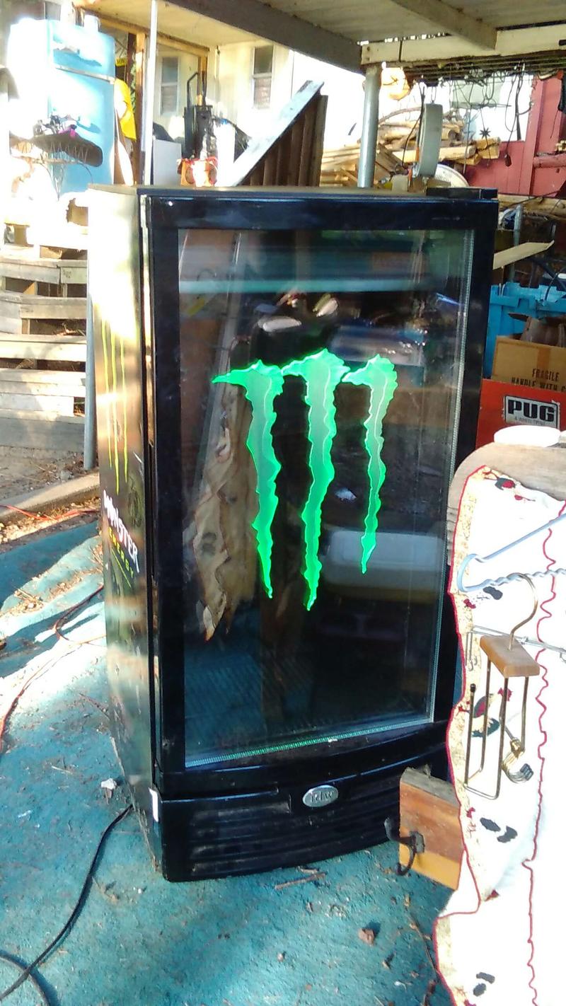 Monster Energy Fridge for sale in Mabank, TX 5miles Buy and Sell