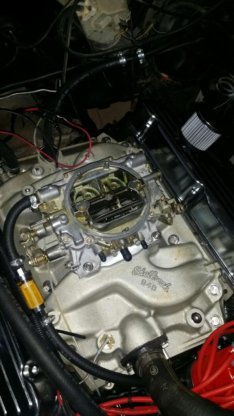 Buick 455 Edelbrock 2515 B4B intake manifold for sale in Pflugerville