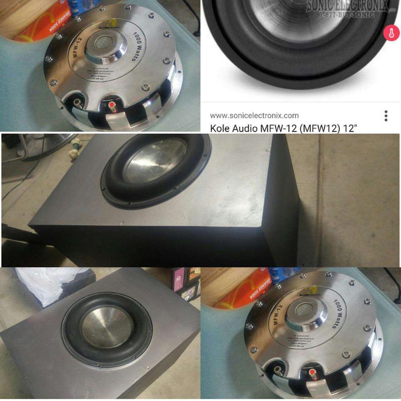 kole audio 12 inch subwoofer