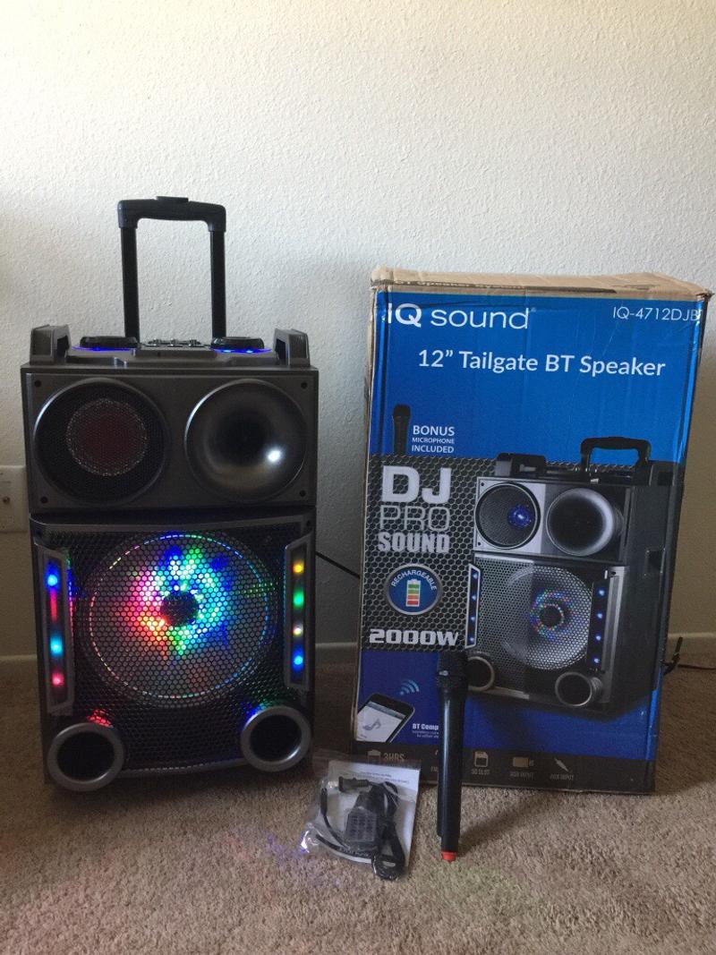 iq sound 12 tailgate bt speaker
