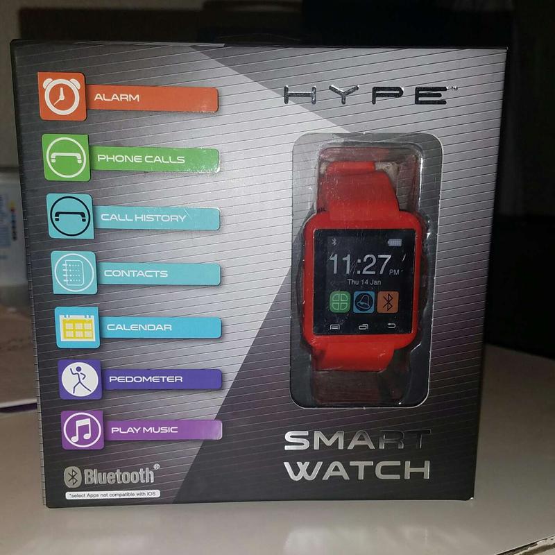 hype bluetooth smart watch