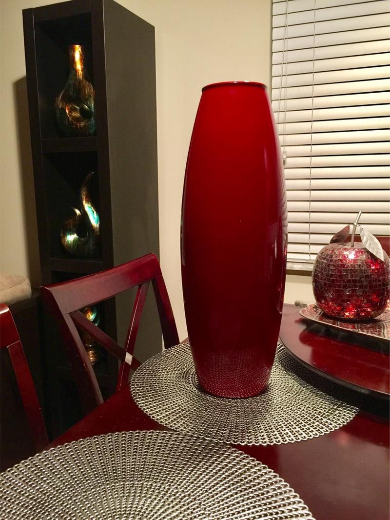 Pier 1 Deep Red Floor Vase for sale in Miami Lakes, FL 5miles Buy
