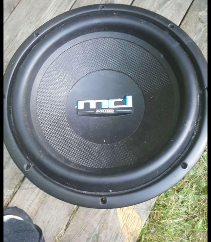 md sound 12 inch subwoofer