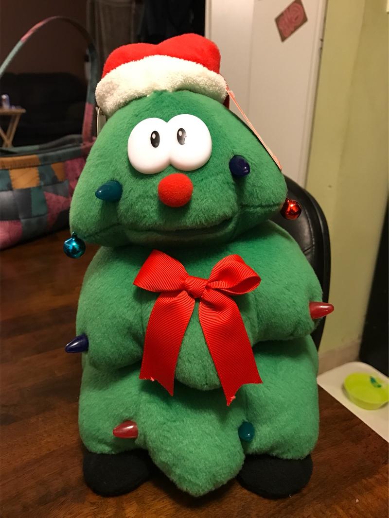 Cuddle Barn Animated Singing Dancing Light Up Rockin' Robbie Christmas