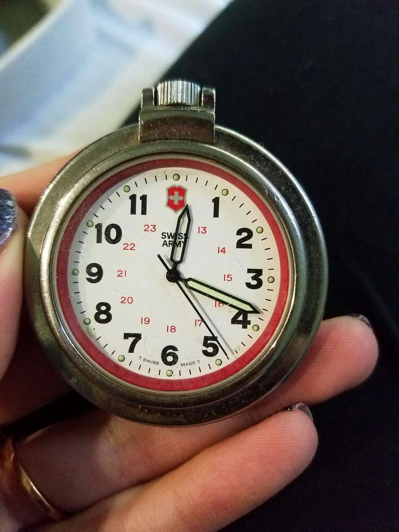Swiss army pocket watch for sale in Van 
