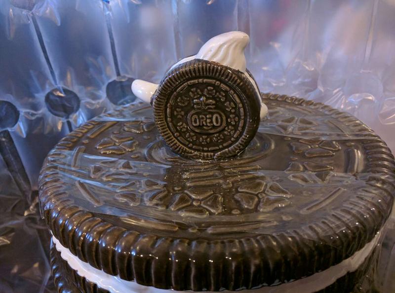 Stacked Oreo cookie jar Nabisco classic collection for sale in Chicago