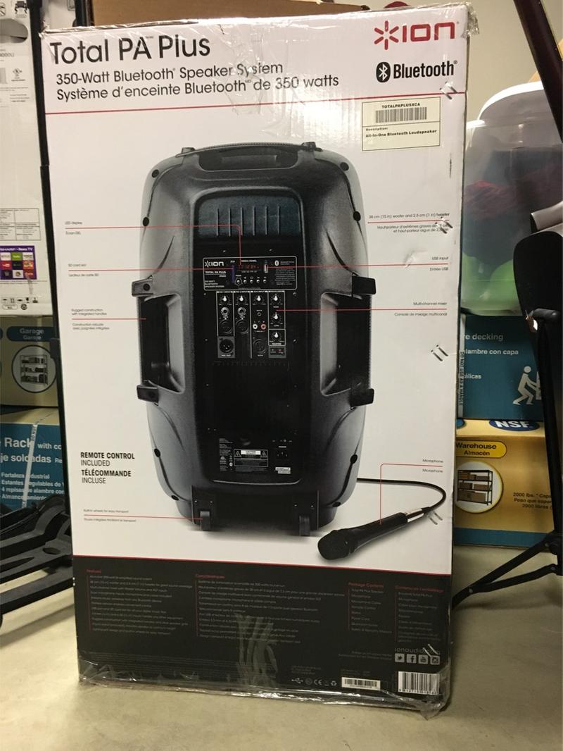ion 350 watt bluetooth speaker