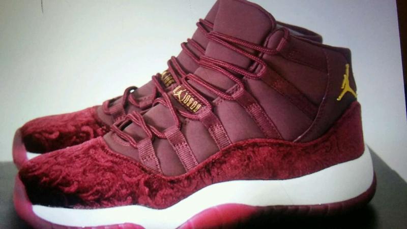jordan 11 red velvet womens