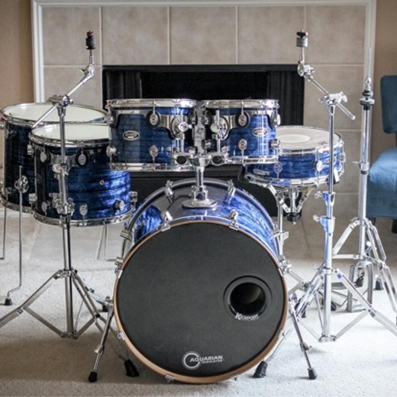 6 pc PDP CX Series Blue Onyx Drum Set for sale in Keller, TX 5miles Buy and Sell