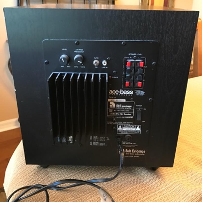 ✨美品　AudioPro B5 ace-bass 付属品多数　外箱付き B5 Ace-Bass audio pro - 中古オーディオ 高価買取・販売