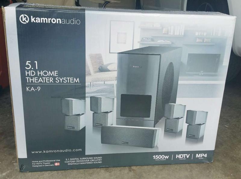 *NEW* Kamron Audio KA9 5.1 HD Home Theater Surround Sound System for