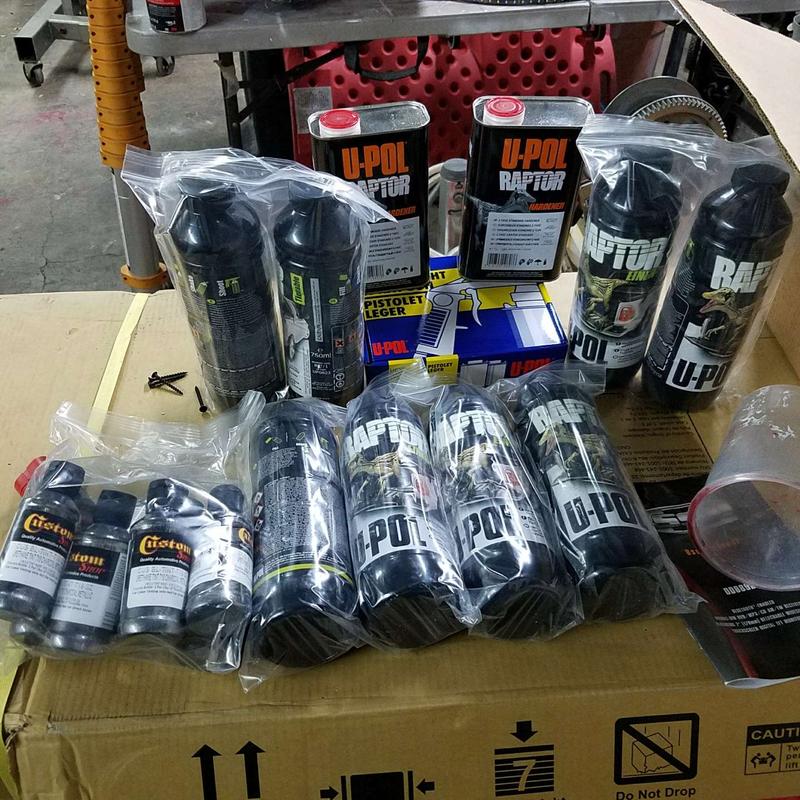 Raptor liner charcoal metallic gray 8 liter for sale in Cedar Hill, TX 5miles Buy and Sell