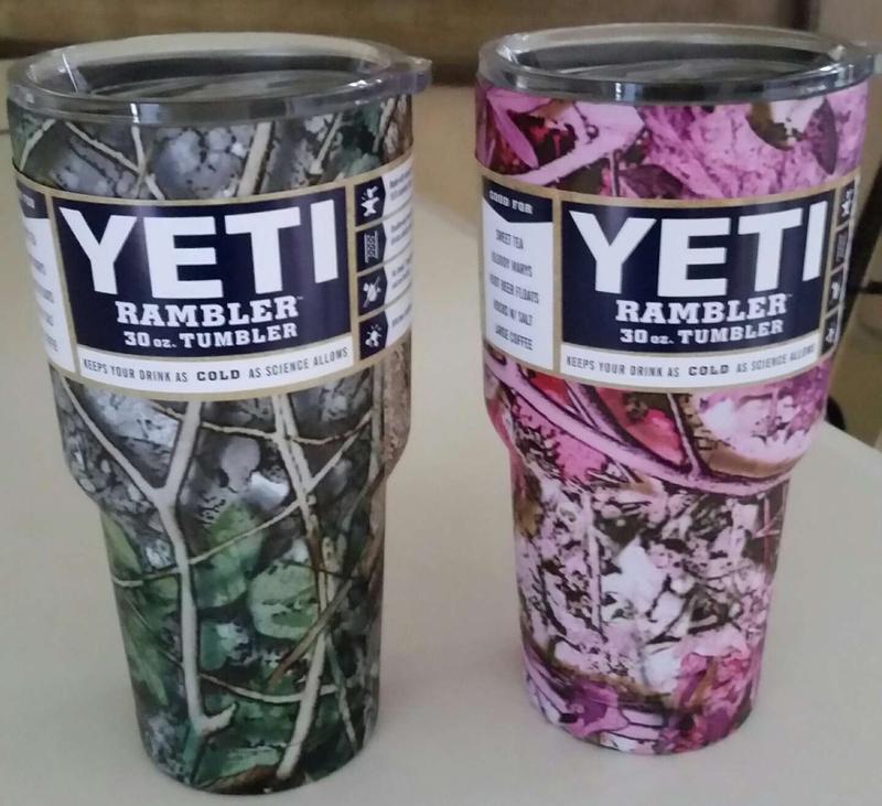 camo yeti cup 30 oz