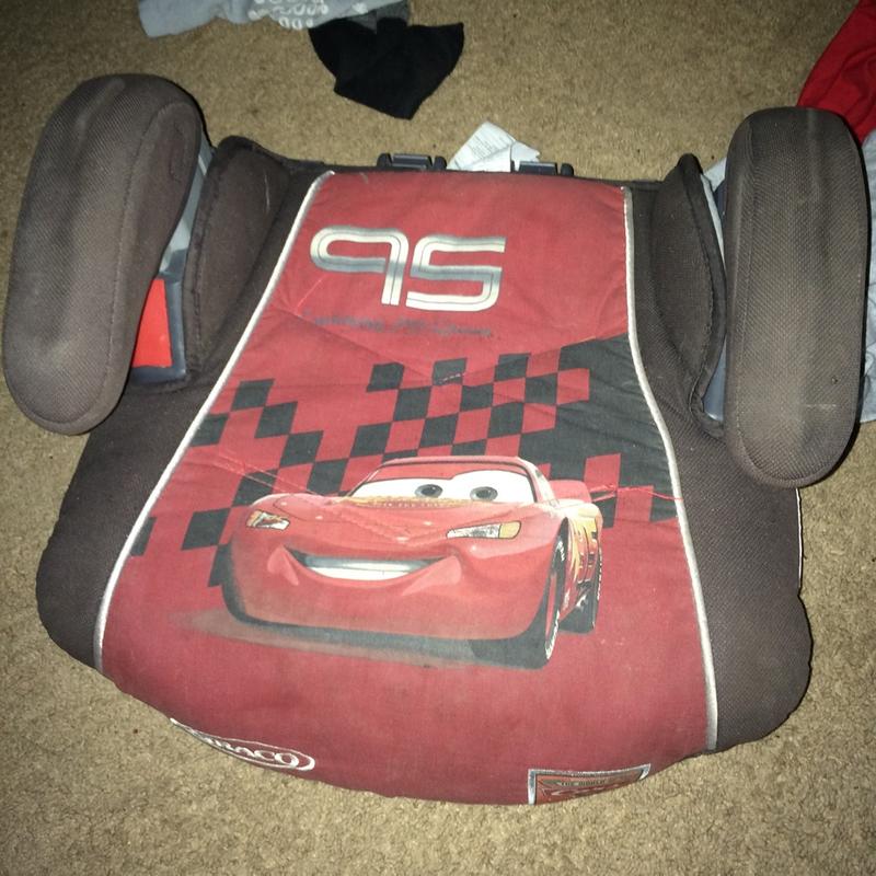 mcqueen booster seat