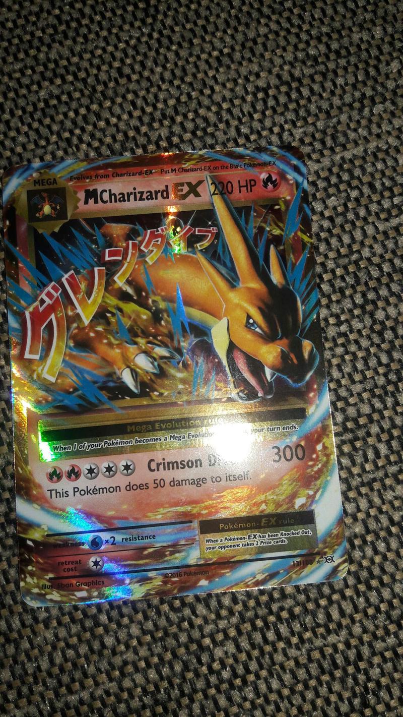 NEW POKEMON MEGA CHARIZARD EX CARD 220HP for sale in Covina, CA - 5miles:  Buy and Sell