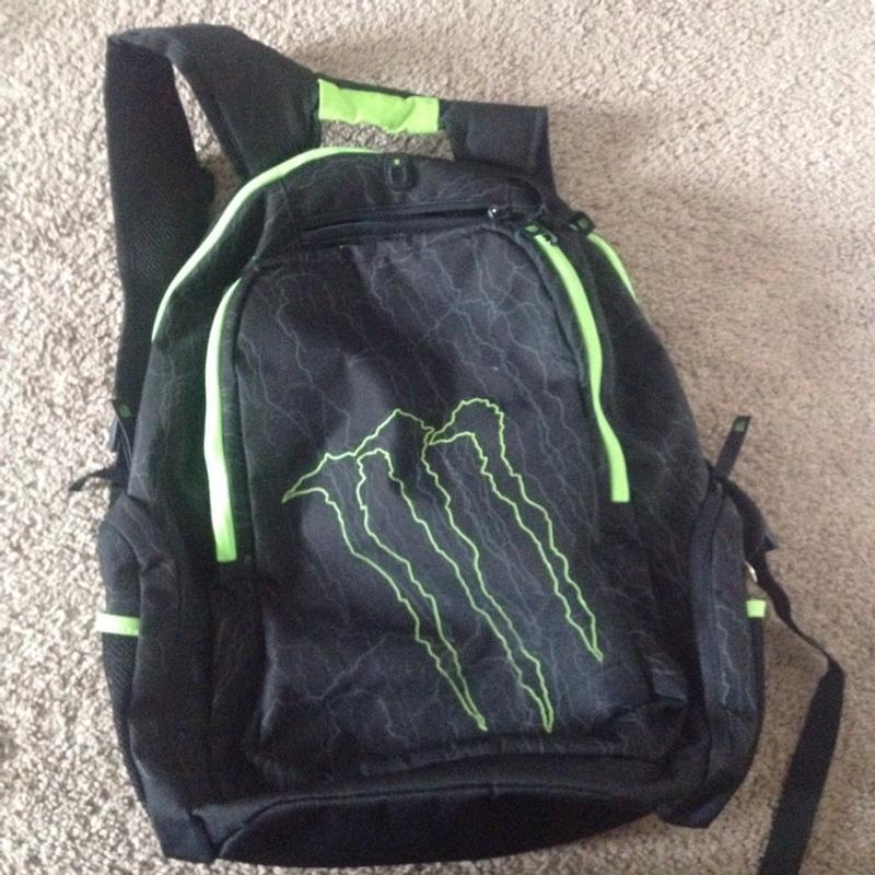 monster energy drink backpack