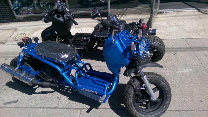Ice Bear Mad Dog 50cc Scooter for sale 