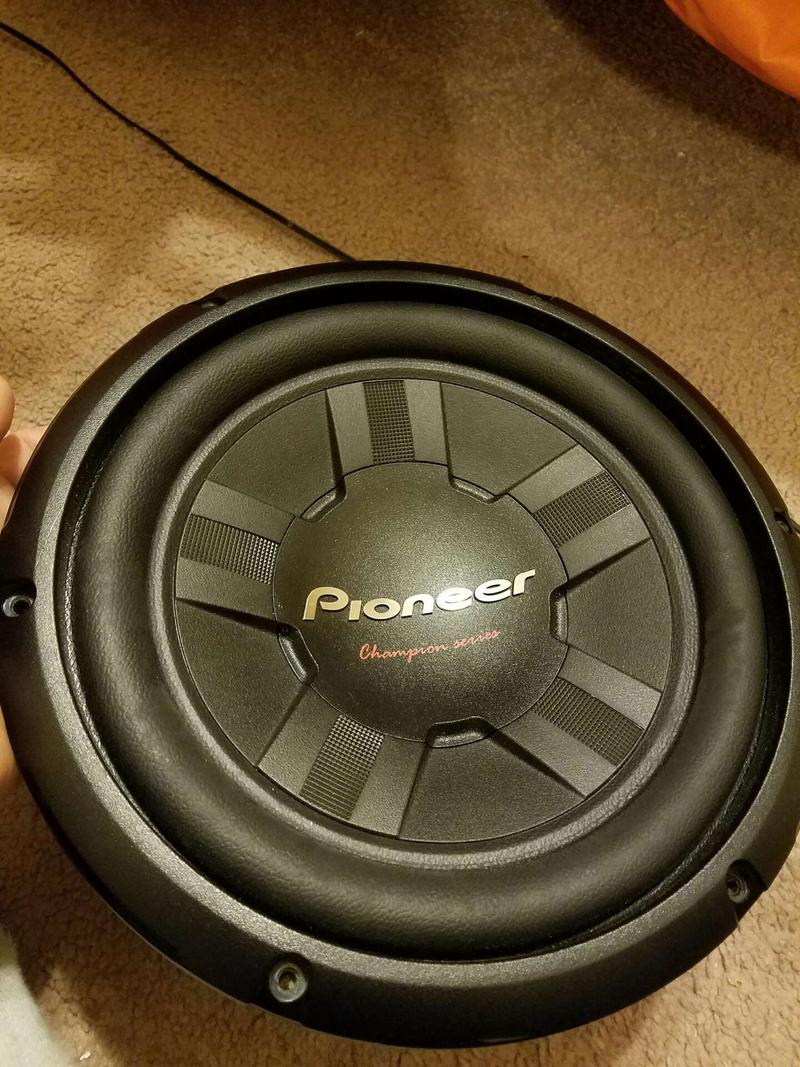 pioneer champion series 10 inch subwoofer