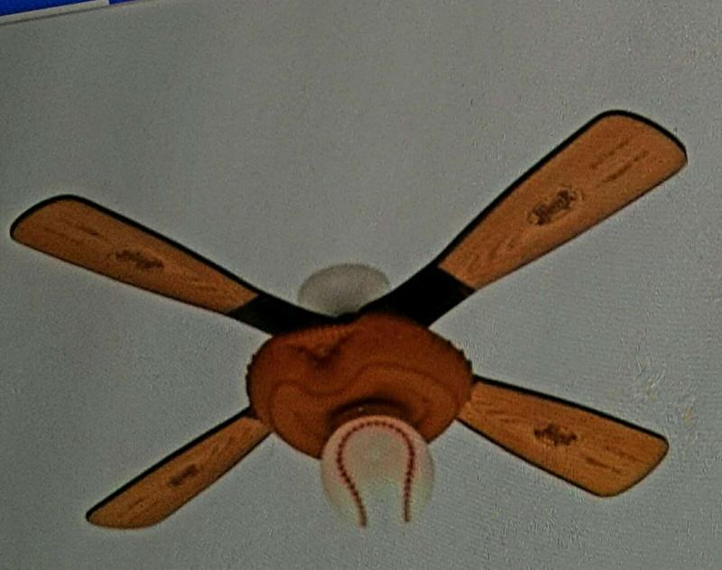 Baseball Ceiling Fan For In Mchenry Il 5miles And Baseball Ceiling Fan For In, Hunter Baseball Ceiling Fan