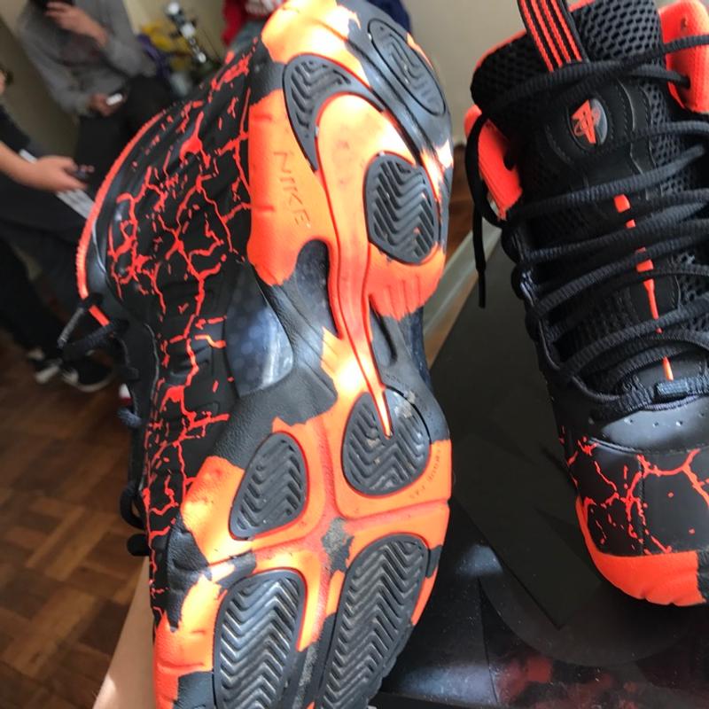 nike foamposite lava