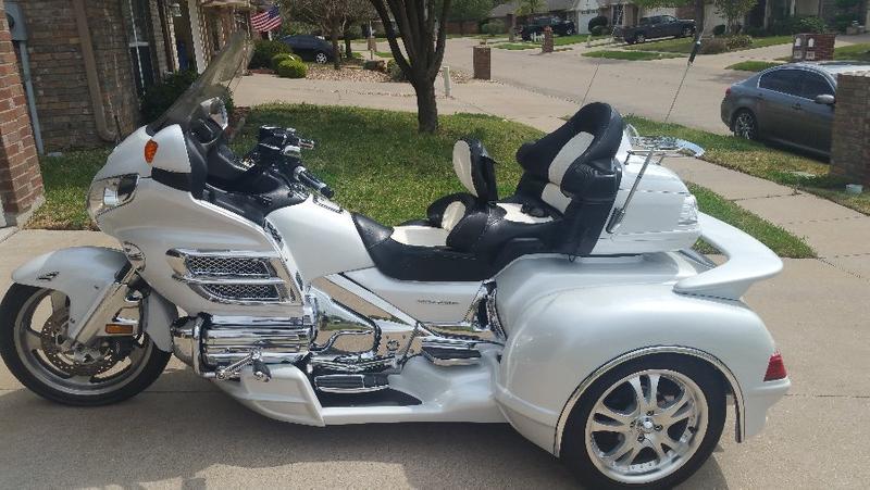 2008 Honda Goldwing GL1800 Trike with a 