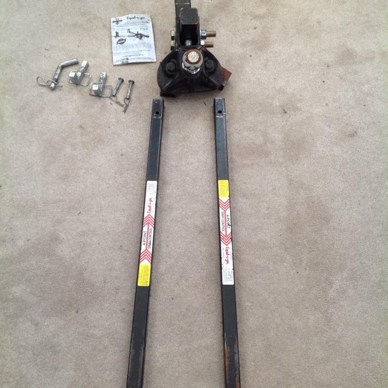 Equalizer Sway Control Hitch Missing L Brackets and Link Plates. for