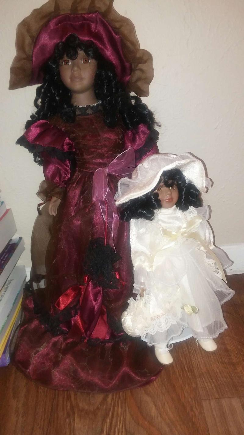 Glass AfricanAmerican Collectible Dolls. for sale in Garland, TX 5miles Buy and Sell