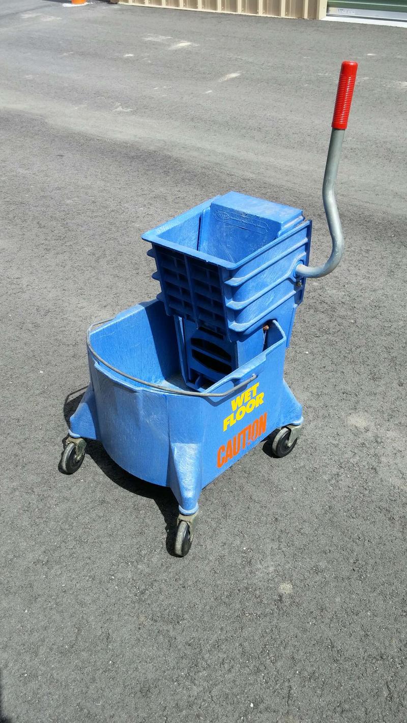 2Piece Industrial Mop Bucket & Ringer on Wheels for sale in Eagle, ID 5miles Buy and Sell