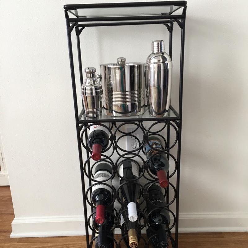 Pottery Barn Iron Wine Rack for sale in Tampa, FL 5miles Buy and Sell
