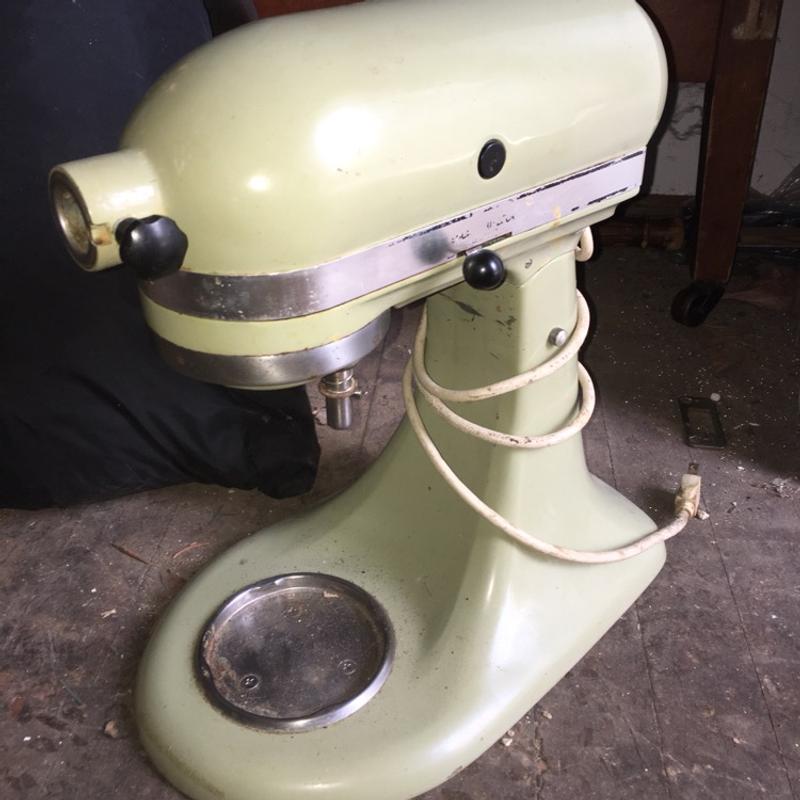 Vintage avocado green Kitchen aid stand mixer for sale in Butler, NJ ...