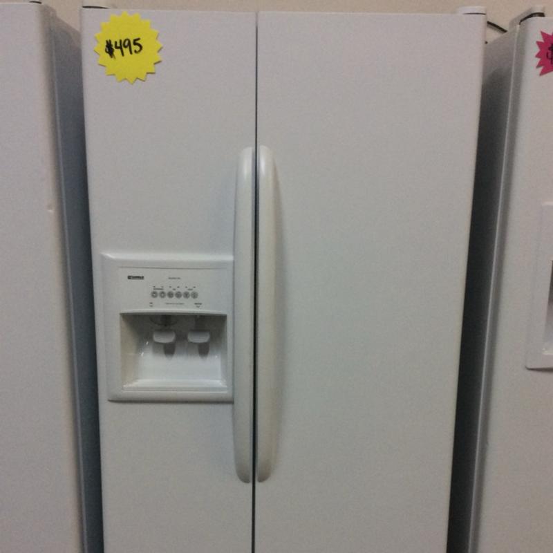 Kenmore white double door refrigerator (90 day warranty) for sale in