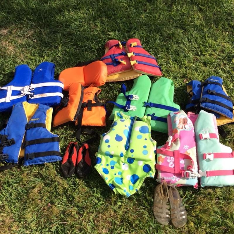 Kids life jackets. Sold all together. for sale in Granbury, TX 5miles