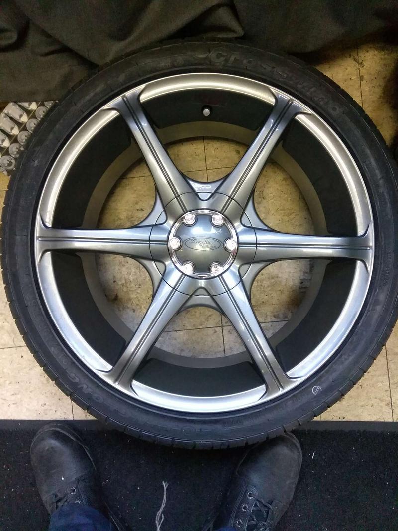 17 inch 4 lug rims and tires only 700 for sale in Philadelphia, PA