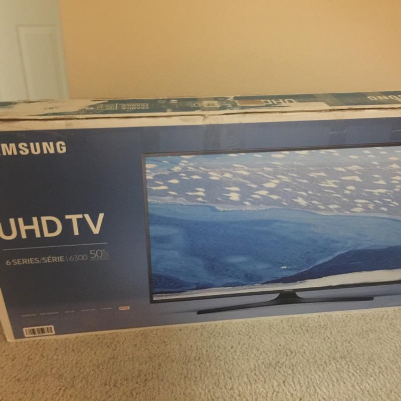 SAMSUNG 50" 6300 Series 4K Ultra HD Smart LED TV 2160p, 120MR for