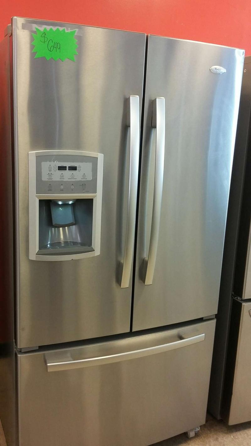 Whirlpool gold French Doors Stainless steel Refrigerator. for sale in
