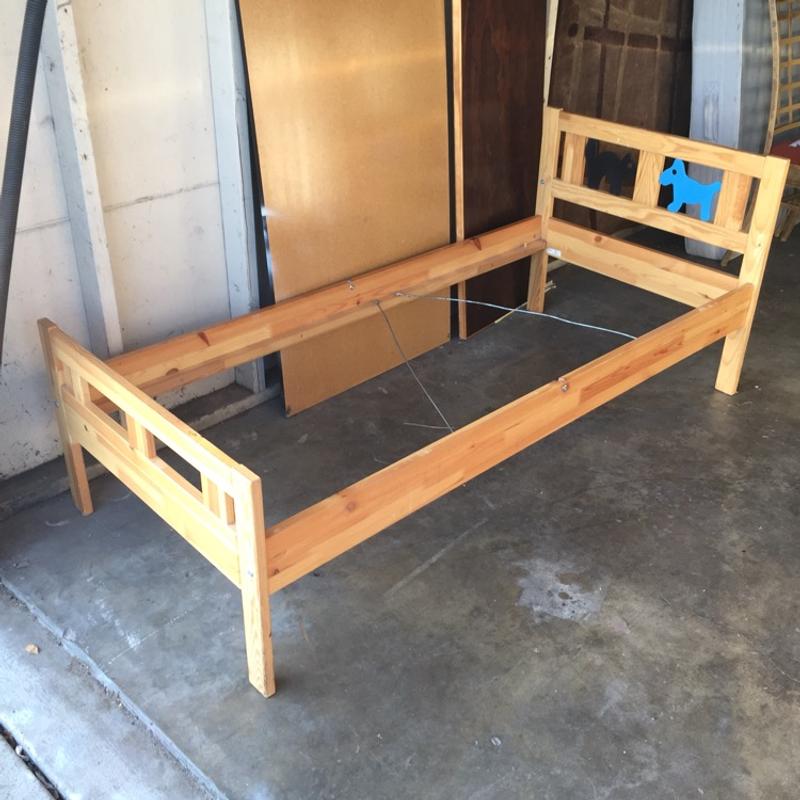 IKEA KRITTER Children's Wood Bed Frame for sale in Newark, CA 5miles