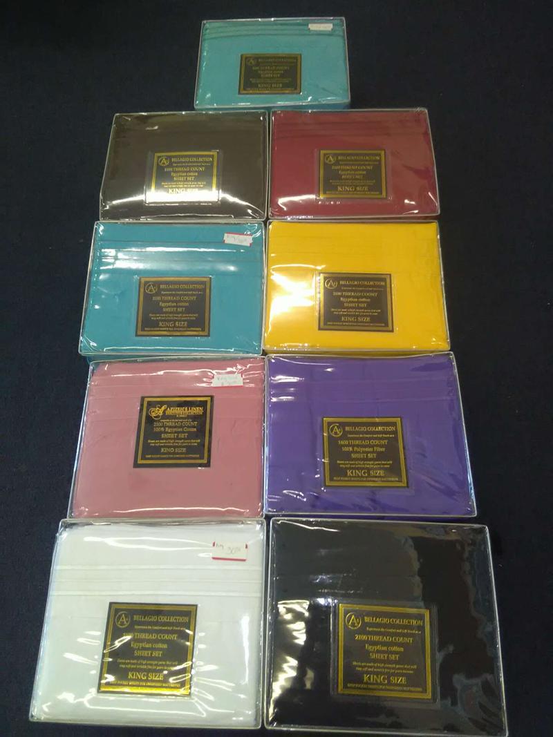 King Sheets 2100 Thread Count (Many Colors) for sale in Fort Worth, TX