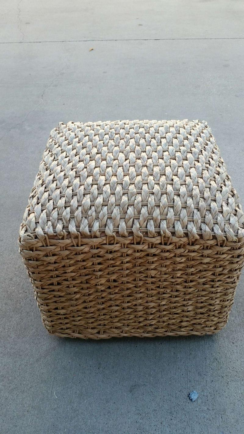 Rattan foot stool foot rest ottoman for sale in Houston, TX 5miles